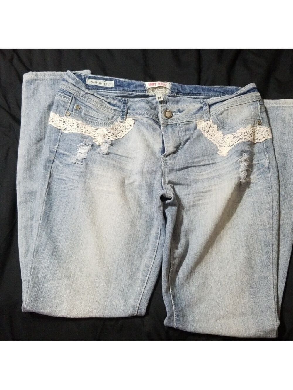 Embellished jeans